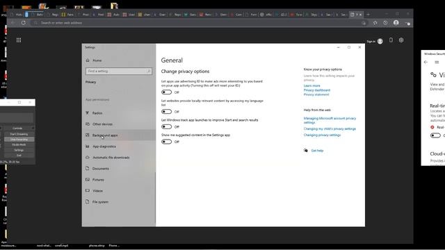 File System Access (Privacy settings) Windows 10 смотреть онлайн