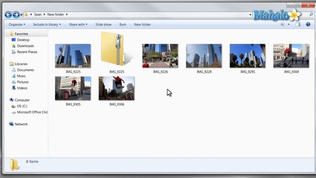Learn Windows 7 - Create Zip Files смотреть онлайн