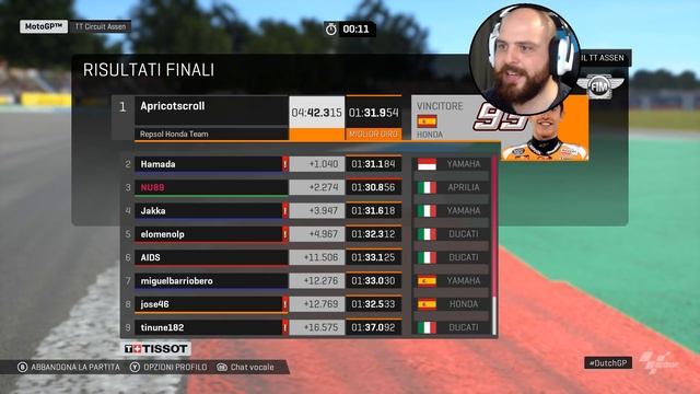 MOTOGP 19 ONLINE: APRILIA nel MACELLO TOTALE смотреть онлайн