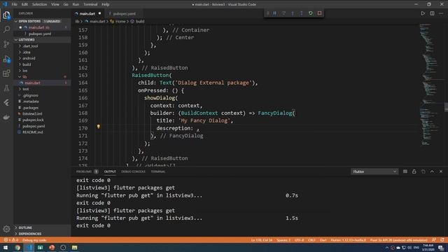 38- Flutter Fancy Dialog using external package смотреть онлайн