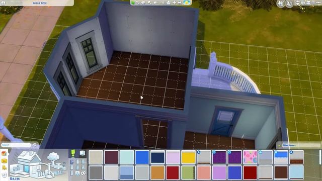 Starter Home Basics (The Sims 4) - Build Tutorial смотреть онлайн