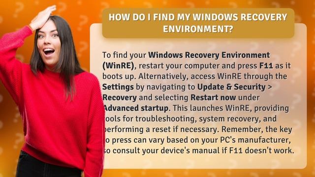 How do I find my Windows recovery environment? смотреть онлайн