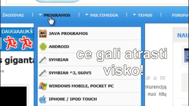 Android žaidimai, iPhone/iPad žaidimai, symbian žaidimai - Mobers.LT смотреть онлайн