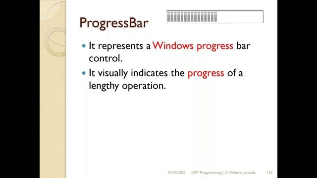 VB.NET Lecture 51(Part 3) - ProgressBar | Properties | Methods | Event | Hindi смотреть онлайн