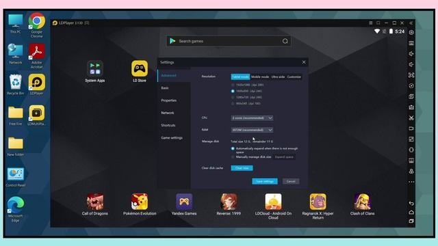 LDplayer 3 - Lite Best Emulator For Low End PC Free Fire (2024) | 2GB Ram PC Without Graphics Card смотреть онлайн