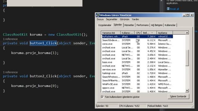 C# Set Current Process CriticalProc(Anti-Terminate) смотреть онлайн