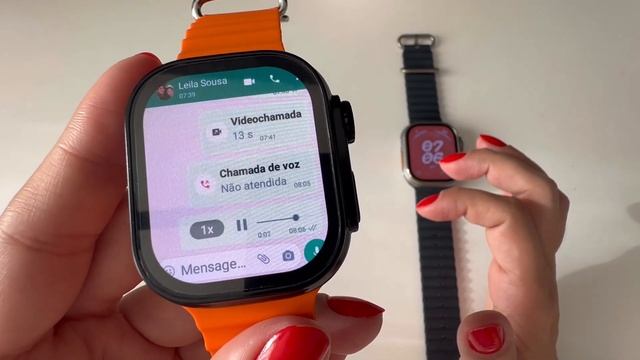 Smartwatches Ultra Que RESPONDE MENSAGENS DE WHATSAPP смотреть онлайн