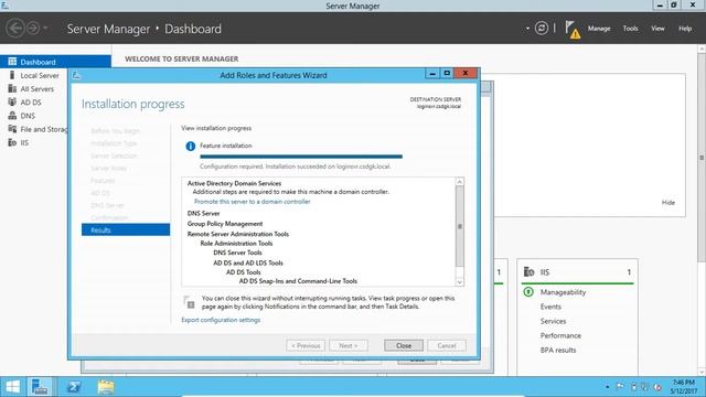 Install Active Directory Domain Services on Windows 2012 смотреть онлайн