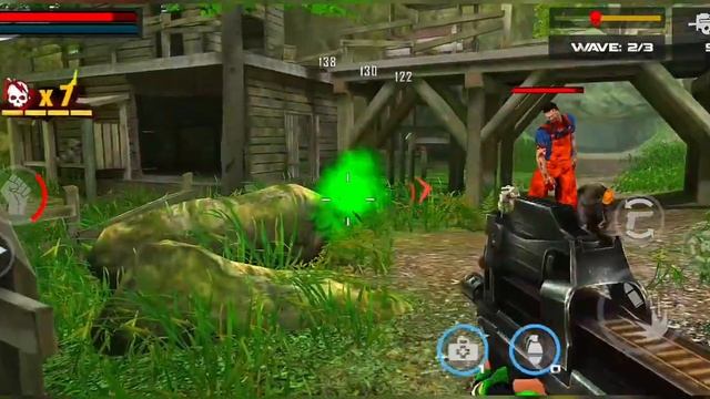 Epic FN P90 Gun Vs. Fearless Zombies - Forest Showdown in 3D Android Game #25 смотреть онлайн