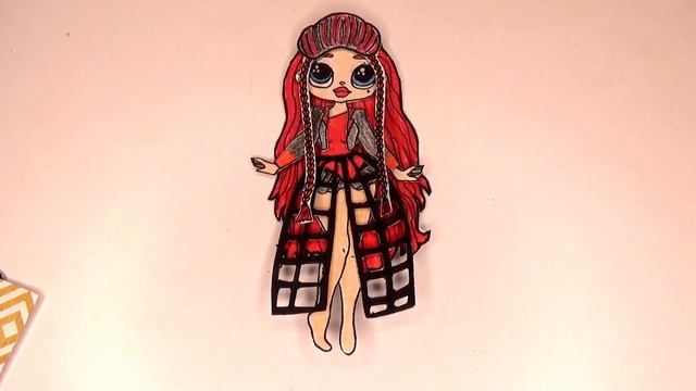 Paper Dolls Dress Up - Spice Part 1 - LOL OMG Spice Big Sister Outfit / БУМАЖНЫЙ LOL OMG ПЕРЧИНКА смотреть онлайн