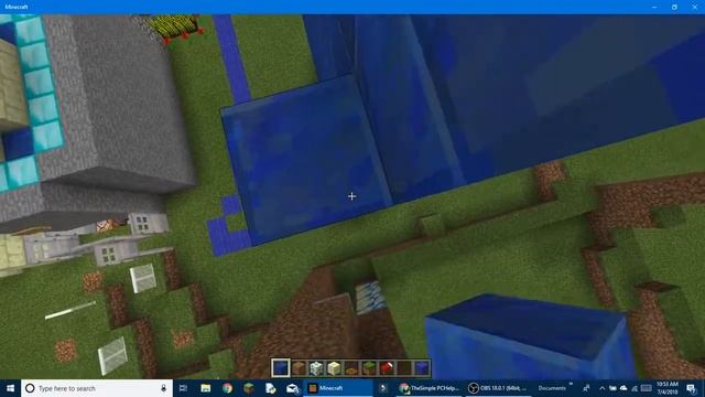 Minecraft windows 10 edition: STARTING TO BUILD THE BIG BLUE BUILDING!! (Episode 5) смотреть онлайн
