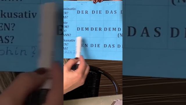 Немецкие смешанные предлоги ÜBER, UNTER, IN, VOR, HINTEN, ZWISCHEN- Датив или Аккузатив? смотреть онлайн