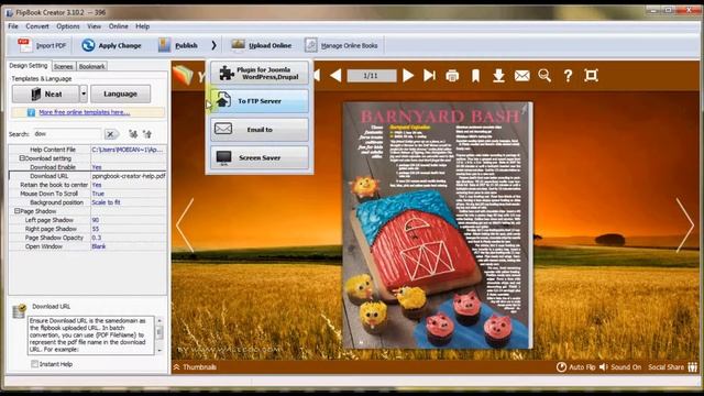 Awesome Download Function of FlipBook Creator смотреть онлайн