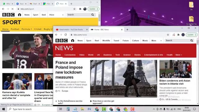 How to Do Split Screen on Windows 10 Laptop Tablet Mode or Desktop смотреть онлайн