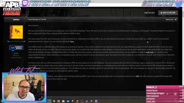 APB: RELOADED - Why switch to Battleye AGAIN? New APB Backgrounds, Engine news (APB TORQUE 16) смотреть онлайн