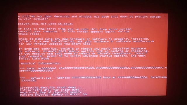 Windows 7 RSOD (Afternoon Exclamation Sounds) смотреть онлайн