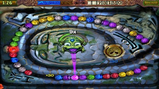 Zuma's Revenge! - Challenge (Medium) Rooster Rumble - Level 4 смотреть онлайн