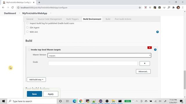#1 - DevOps - Build & Deploy using Jenkins onto Tomcat running on Windows local смотреть онлайн