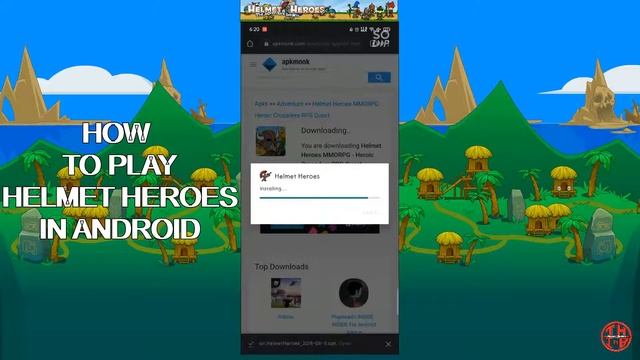 HOW TO PLAY HELMET HEROES IN ANDROID | HELMET HEROES смотреть онлайн