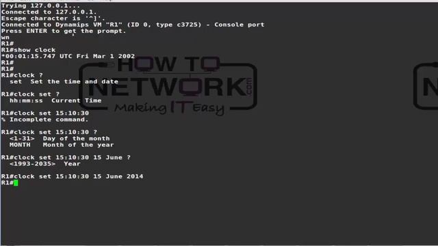 32 Configuring Router as an NTP Client смотреть онлайн