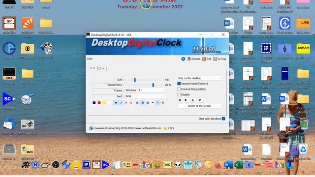 29-Desktop Digital Clock смотреть онлайн