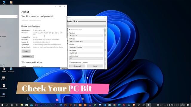 How To Download Windows 7/8.1/10/11 Official ISO File From Microsoft.