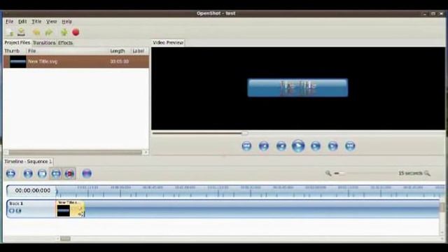 How to make a title clip with openshot video editor смотреть онлайн