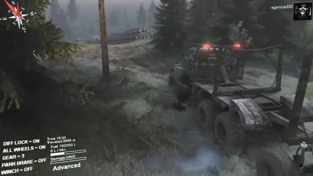 Spintires (The River) #2 - take2)) смотреть онлайн