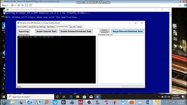 Windows 10 crAPP Remover. Decrapifier GUI смотреть онлайн