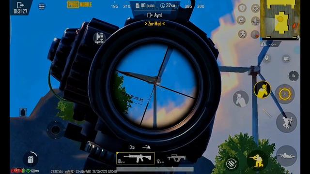 PUBG MOBİLE MÜKEMMEL VİP CONFİG !!! смотреть онлайн