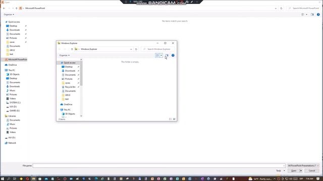 Windows 10 - Glitched "PowerPoint" and "Windows Explorer" folders смотреть онлайн