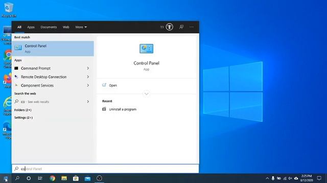 How to locate the classic control panel in Windows 10. смотреть онлайн