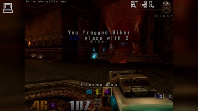 Quake 3 Arena Gameplay ATI Radeon X1300 Pro (256MB VRAM) смотреть онлайн