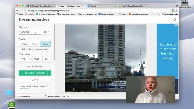 How to resize photos and keep the quality for MAC and PC Keep it Simple Social Media смотреть онлайн