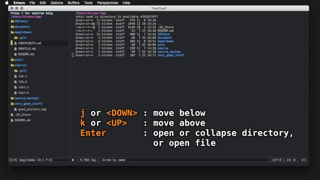 Spacemacs #9 Neotree | 파일 네비게이션 확장 смотреть онлайн