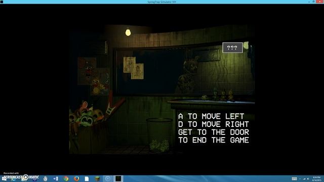 Springtrap Simulator смотреть онлайн