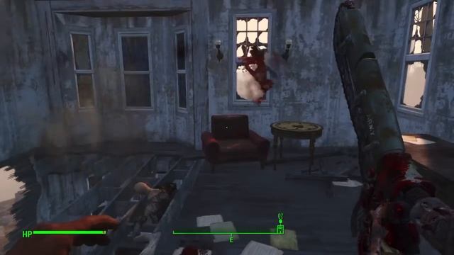 Ghoul thrown out the window with ripper смотреть онлайн