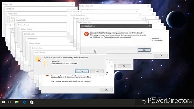 Windows 10 Crazy Error (with video!) смотреть онлайн