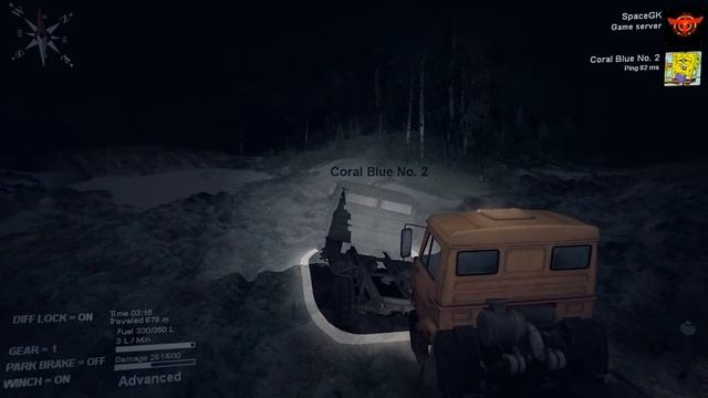 SpinTires Multiplayer || The River - E02 || And the Quickest to Get Stuck Record Goes To... смотреть онлайн