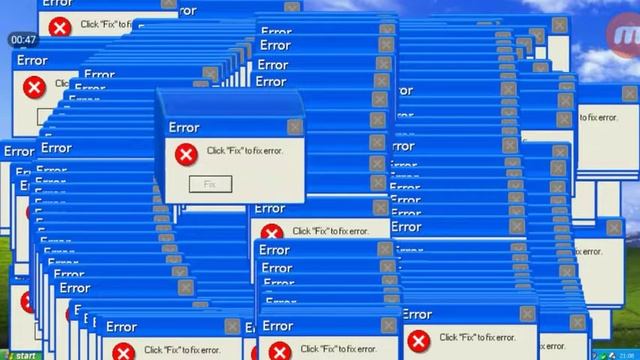 Windows xp error виндос екс пи ошибка смотреть онлайн