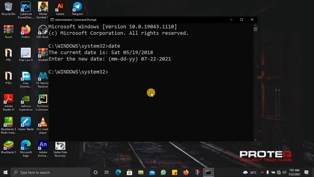 HOW TO USE COMMAND PROMPT TO CHANGE THE DATE AND TIME SETTINGS ON A PC смотреть онлайн