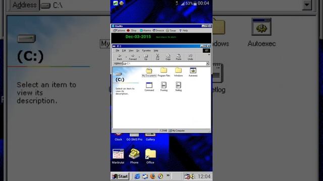 Windows 98 theme for Android (Win98 Mobile Project) V2 WIP Error message test смотреть онлайн