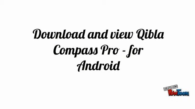Download and view Qibla Compass Pro - for Android смотреть онлайн