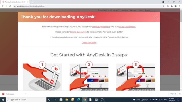 Anydesk Download and Install in Windows 7,8,10 смотреть онлайн