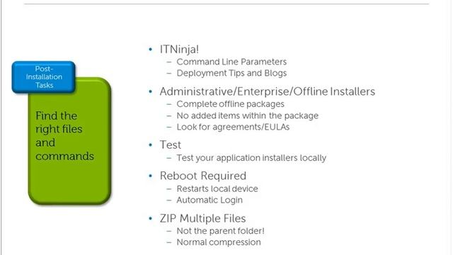 Understanding Imaging Post Install Tasks смотреть онлайн