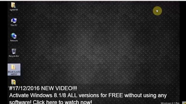 Activate Windows 8 are 8.1 Versions For FREE Without a Product Key смотреть онлайн