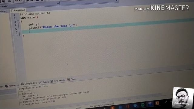 HOW TO CHECK WHETHER A YEAR IS LEAP YEAR OR NOT BY USING C PROGRAM||FOR BEGINNINERS смотреть онлайн