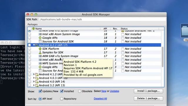 วิธีแก้ไขปัญหา Android SDK not found บน OS X และ Windows смотреть онлайн
