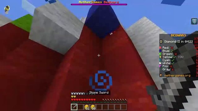 Minecraft Windows 10 Edition - Bedwars on Nethergames смотреть онлайн