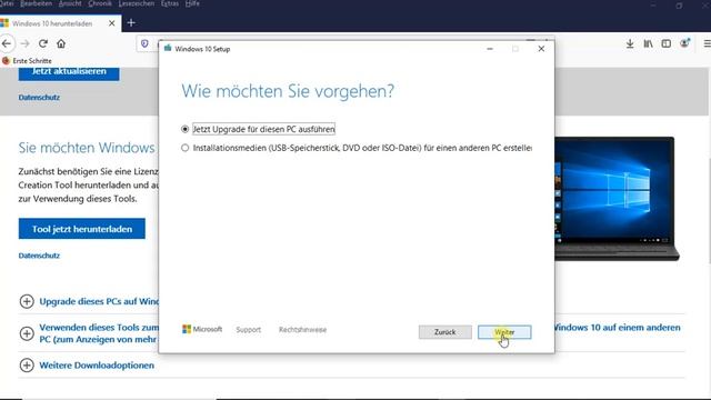 Windows 10 iso mit Media Create Tool erstellen. смотреть онлайн